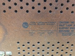 Vintage RCA Dual Speaker AM/FM Solid State Radio Walnut Cabinet RLC60W