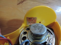 Vintage 1970s Yellow Panasonic Toot- A- Loop AM Radio R72 Works