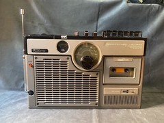1977 Vintage JVC 3060 CQ Radio TV Cassette Recorder Boombox FM/SW/MW/TV **READ**
