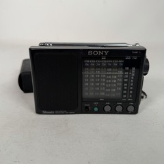 Sony ICF-SW20 Compact FM/MW/SW 9-Band Radio Portable Tuner Black Japan