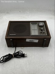 Vintage Panasonic RE-6289 Woodgrain Finish Cabinet Tuning Controls AM/FM Radio