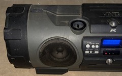 JVC Kaboom RV-NB1 Stereo Radio – Boombox CD & Aux Works Fine – Tape Doesn’t Work