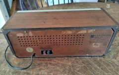Vintage 1960s Panasonic Model RE-7371 FM-AM Radio Working!