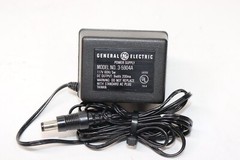 Vintage General Electric 7-2844A Home Sentry Radio W/Ac Adapter Manual Box