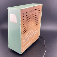 Teal Blue 1966 ITC Unknown Model AM Solid State (Missing Dial)(Tested)(Works)
