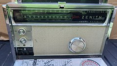 Zenith Trans-Oceanic FM-AM Multiband Royal 3000-1 Radio w/ Owner Manual Untest