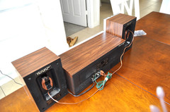 Vintage Emerson MM-785 Radio Cassette Player Clock Stereo