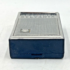 Antique Rare Sylvania TR-25 Pocket 8 Transistor Radio-Works (EL1134433)