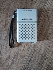 Radio Shack Realistic Vintage Crystal Controlled Weather Radio 12-151A – WORKS