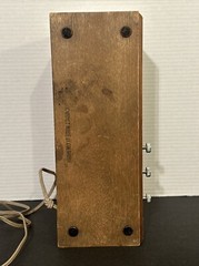 General Electric AM/FM Dual Speaker Radio – Wood Frame Made In Columbia Working