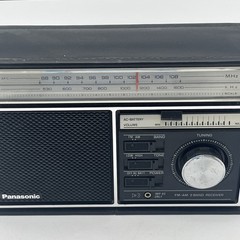 Panasonic RF-590D FM AM 2-Band Receiver AM FM Radio Tuner Vintage 1980&rsquo;s WORKS