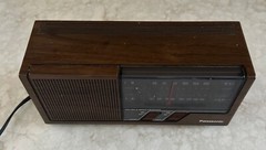 Panasonic RE-6266 AM/FM 2-Band Radio Receiver Taiwan TESTED 1970s VNTG FAST SHIP