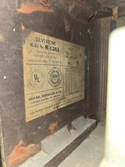 1940s Vintage Silvertone R1261 Sears Roebuck Radio WORKS