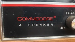 Vintage Commodore FM-AM Radio Model 744 Stereo-Matic-Sound 4 Speaker High Fideli