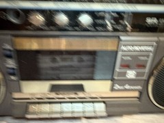 SR 2100 Series Stereo-radio-cassette Recorder- Tested & Works