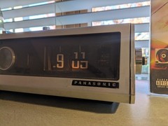 Vintage Panasonic Flip Clock FM AM Radio Model RC-7589 Fully Functional