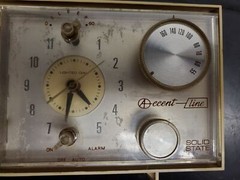 Vintage General Electric Radio Accent Line Solid State Dual Speaker Am/Fm Unique