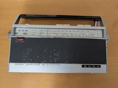 Vintage Sony TFM-117WB FM/SW/MW Tested, WORKING Parts/Repair Cosmetic Fair Cond.