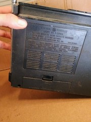 GE 3-5206A AM FM Radio Cassette Recorder Vintage Parts Repair