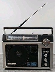 Vintage Super Radio II General Electric 7-2885D GE Long Range AM/FM Radio Tested