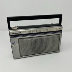 Vintage Panasonic AM-FM Radio AC-Battery 2-Band Receiver Model (RF-538)