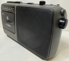 Vintage GE AM/FM Radio Cassette Recorder Portable Model 3-5264A Tested