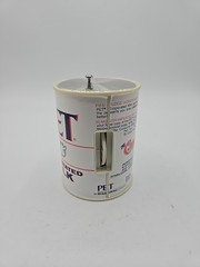 Vintage PET Evaporated Milk Novelty AM FM Radio Can Hong Kong 1970s Retro Decor