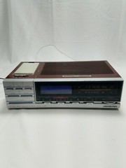 Vintage Soundesign Dual Alarm Clock Radio # 3744 Wood Grain Sound Design Retro