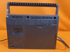 Vintage Panasonic AM-FM Radio AC-Battery 2-Band Receiver Model RF-537 C-9