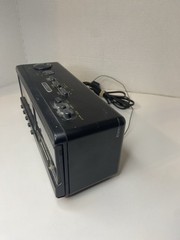 Soundesign Sound Design Cassette Clock Radio CCR vintage model no 3827 BLK AM FM