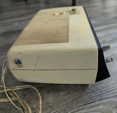 Super Rare Sanyo Stereocast Model RM7320 📻 Radio-Works! Flip Clock Does Not