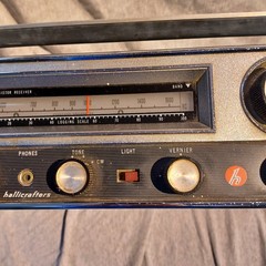 Hallicrafters WR 3000 6 Band Solid State Portable Receiver Radio PARTS ONLY