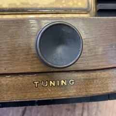 TOSHIBA Vintage Radio Vacuum Tube Radio Analog Meter Retro Working Condition JP