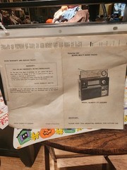 Vintage late 1960s Sears Multiband Radio 317.24350600 tested works great!