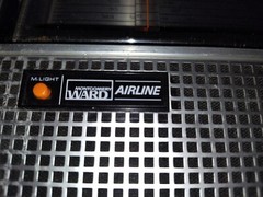 Montgomery Wards Airline Cb HAM WB AIR PB SW AM FM. MODEL GEN 1488A