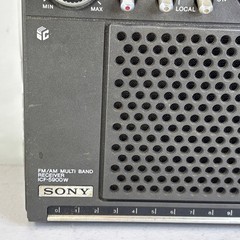 WORKS Sony ICF-5900W Portable Multi-Band Radio Receiver Pop-Up Antenna 4E25