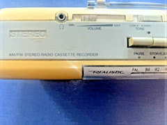 Realistic Vintage 80&rsquo;s AM/FM Stereo Radio Cassette Recorder LIKE Stranger Things