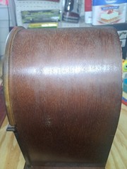 General Electric GE Reproduction Model No 7-4100JA Cathedral AM/FM Radio Wood