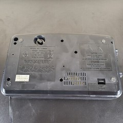 PARTS/REPAIR – VTG GE 7-4966A Alarm Clock Radio Cassette Recorder – Dual Alarm