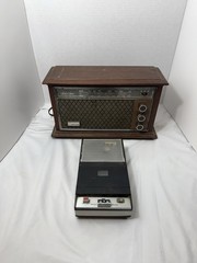 Emerson 2480B Vintage Radio & Norelco Philips Cassette Recorder – UNTESTED