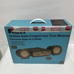 RCA RS2035 CD R/RW Stereo Radio Tuner 2 Speakers Remote SEALED NEW OLD STOCK