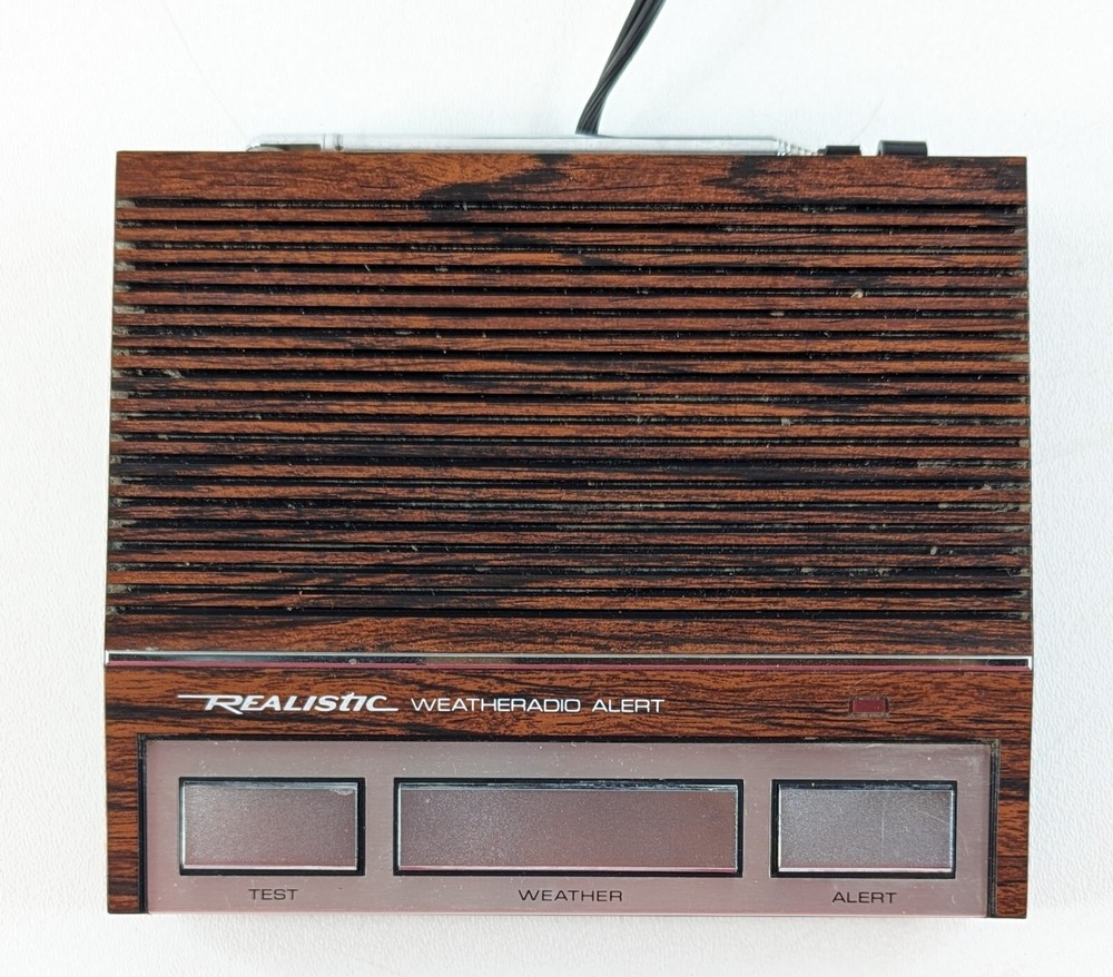Realistic Weather Radio Alert Model 12-140 Tested Working National Weather