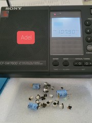 Sony ICF – SW7600 Repair Kit Panasonic & Nichicon Caps Made in Japan +Service ML