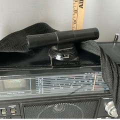 Rhapsody Vintage Multiband Radio Receiver AM FM CB SW Air WB Black Portable