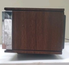 Lloyd&rsquo;s Solid State 2 Speaker Clock/Radio Model Vintage 9J42G-37BE Alarm Japan