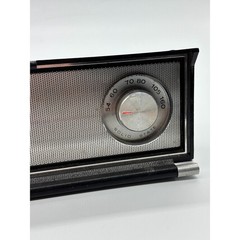 Vintage Sears Prestige Desk Clock Radio Mid Century Modern Tested Working