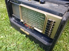 ZENITH TRANS-OCEANIC PORTABLE RADIO B600 SHORTWAVE MULTIPLE BAND PARTS READ
