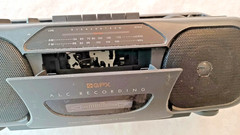 Vintage GRX AM / FM Stereo Radio Cassette Recorder Model C920T w/ AC Power Cable