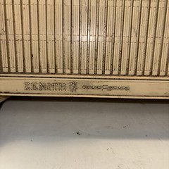 Rare Zenith Solid State Am Only Radio USA Z212L Working Found 7 Stations Vintage