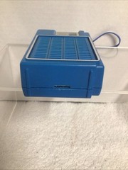 Vintage Kmart 6-31-09 Solid State Portable Pocket AM Radio Blue READ